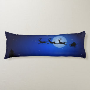 Christmas or Winter Scene 2-Sided Body Pillow