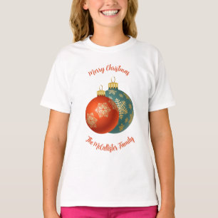Christmas Orange Ornaments T-Shirt