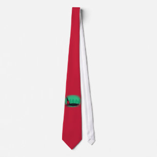 Christmas Orca Red Bow Peace Killer Whale Tie