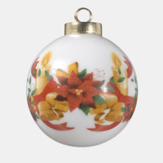 Christmas Ordaments Ceramic Ball Christmas Ornament
