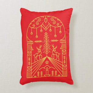 Christmas Ornament 1 Decorative Cushion