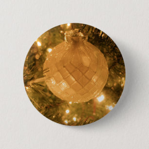 Christmas Ornament 6 Cm Round Badge