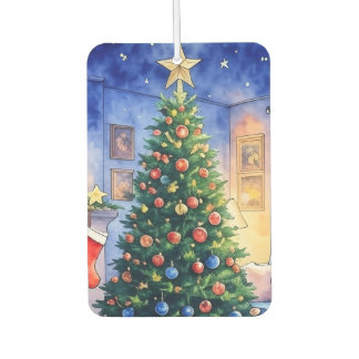Christmas ornament car air freshener