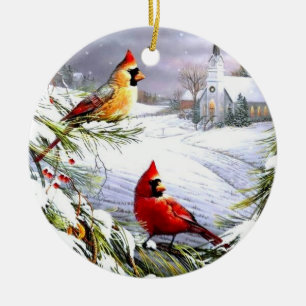 Christmas Ornament - Cardinal
