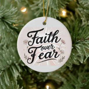 Christmas Ornament Faith Inspired