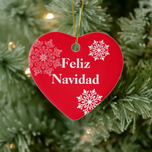 Christmas Ornament Feliz Navidad