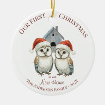 Christmas Ornament - First Christmas New Home