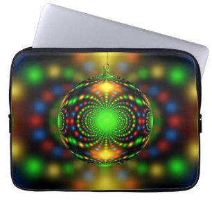 Christmas Ornament Fractal Design-29440 Laptop Sleeve