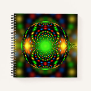 Christmas Ornament Fractal Design-29440 Notebook