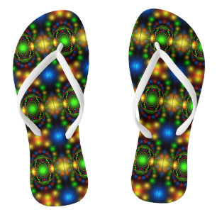 Christmas Ornament Fractal Design Thongs