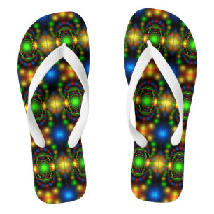 Christmas Ornament Fractal Design Thongs