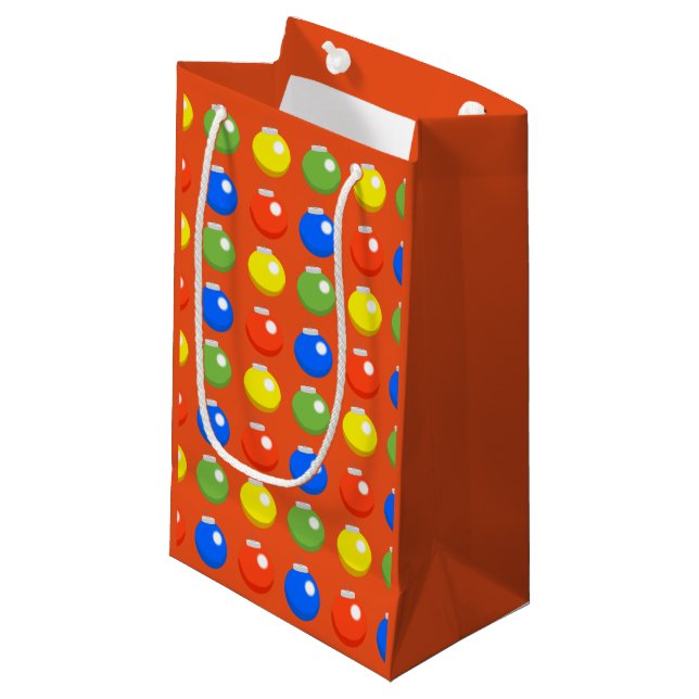 Christmas Ornament Gift Bag (Front Angled)