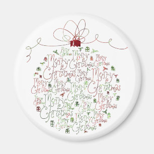 Christmas Ornament Magnet