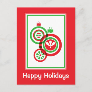 Christmas Ornament Postcard