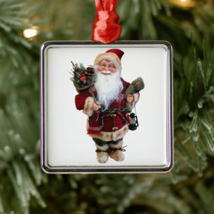 Christmas ornament Santa Claus doll