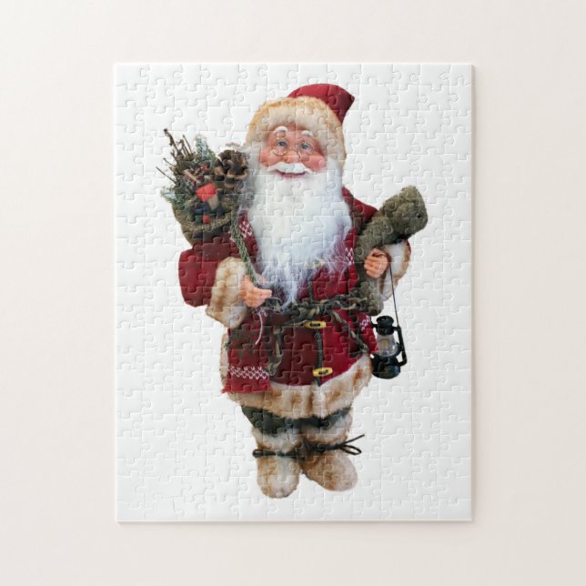 Christmas ornament Santa Claus doll Jigsaw Puzzle (Vertical)