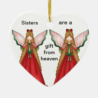 Christmas ornament Sisters gift