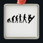 Christmas ornament snowboard evolution<br><div class="desc">Christmas ornament snowboard evolution</div>