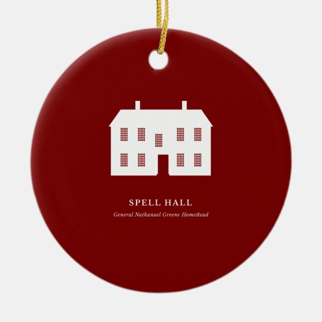 Christmas Ornament — Spell Hall (Front)