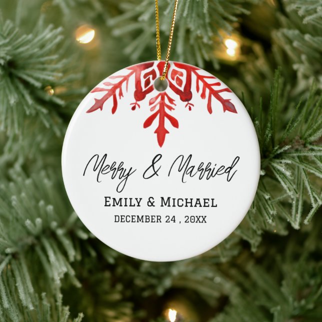 Christmas Ornament Wedding Favour (Tree)