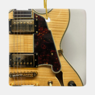 Christmas Ornament with an Electric Guitar 