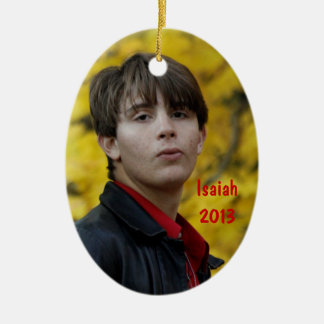 Christmas Ornament with Isaiah & Micah