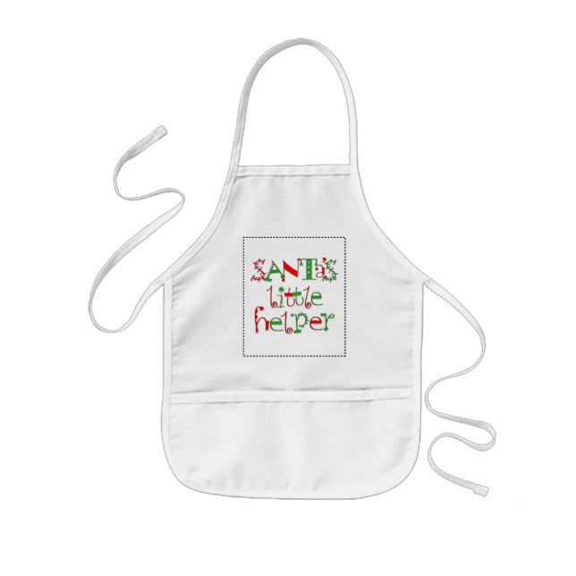 Christmas Ornaments and Accessories Kids Apron (Front)