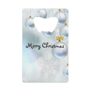 christmas ornaments and snowflakes