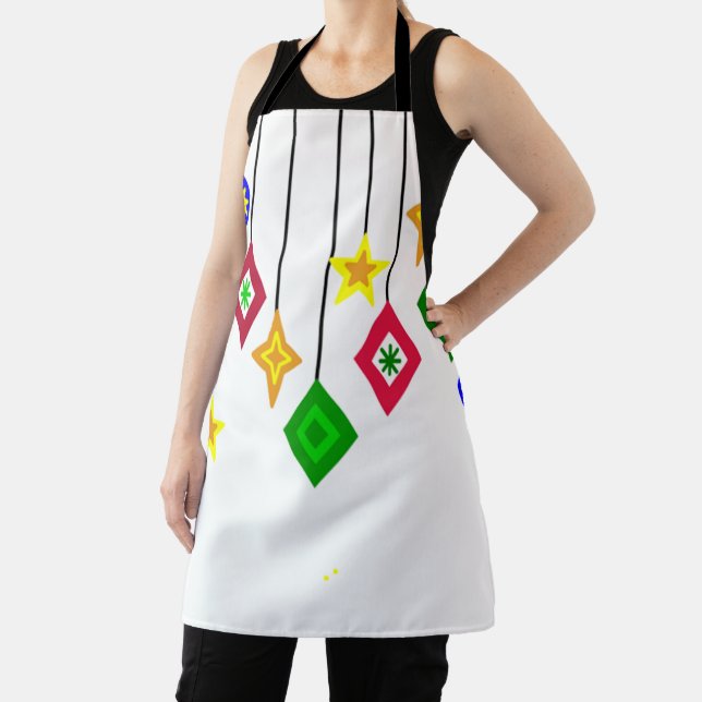 Christmas Ornaments Apron (Insitu)