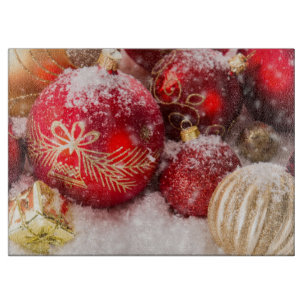 Christmas Ornaments Cutting Board