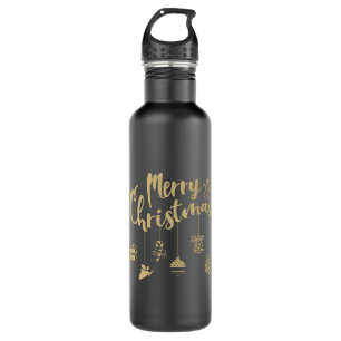 Christmas Ornaments Decoration Merry Christmas 710 Ml Water Bottle