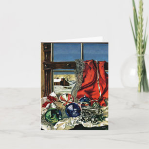 Christmas Ornaments Holiday Card