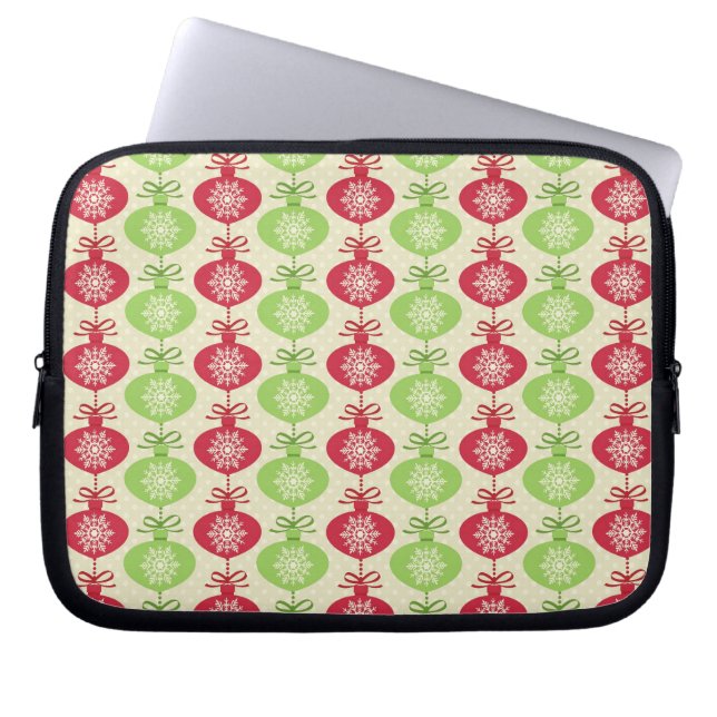 Christmas Ornaments Laptop & Netbook Sleeves (Front)