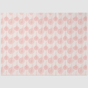 Christmas Ornaments Light Orange Christmas Tissue Paper