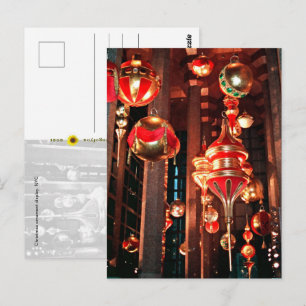 Christmas Ornaments - postcard