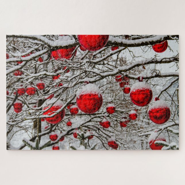 Christmas Ornaments Puzzle (Horizontal)