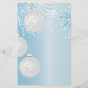 Christmas Ornaments Stationery
