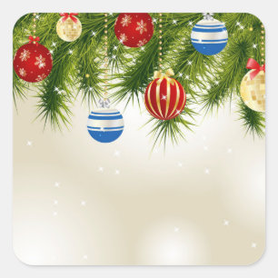 Christmas Ornaments Sticker Pack