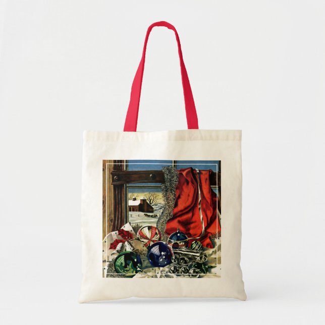 Christmas Ornaments Tote Bag (Front)