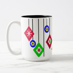 Christmas Ornaments  Two-Tone Coffee Mug