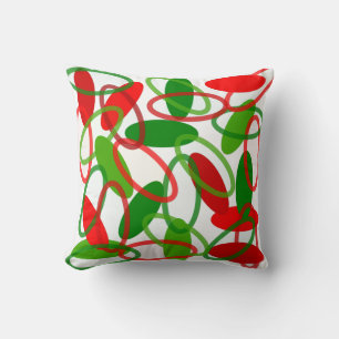 Christmas Ovals Cushion