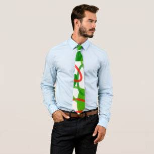 Christmas Ovals Tie
