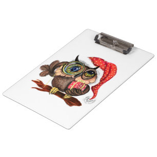 Christmas Owl Clipboard
