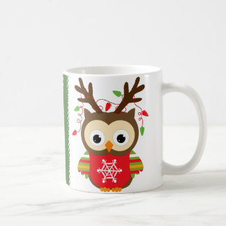 Christmas Owl Coffee Mug
