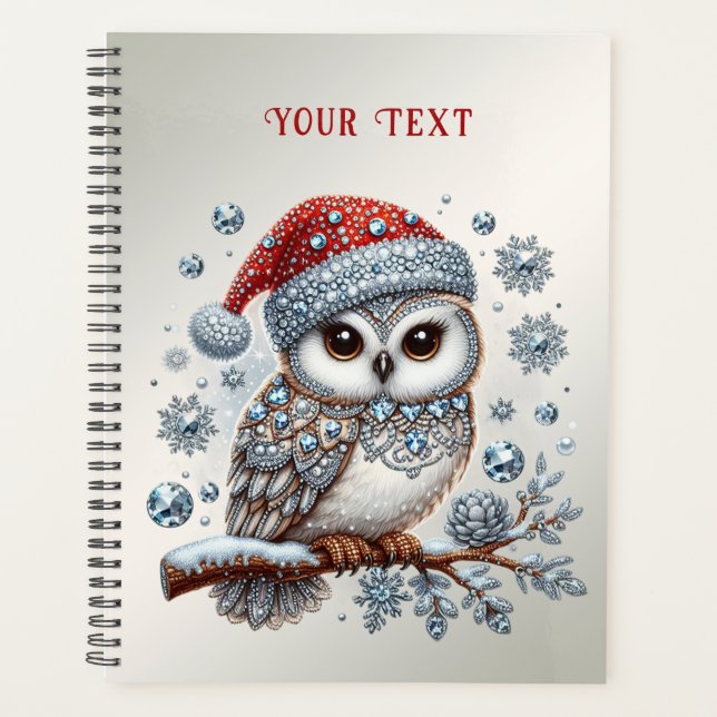 Christmas Owl Holiday Planner (Front)