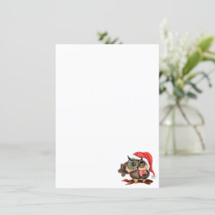 Christmas Owl Menu