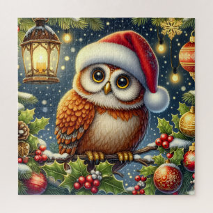Christmas Owl Puzzle