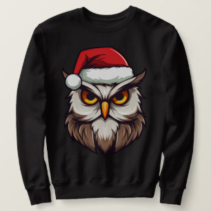 Christmas owl sweatshirt