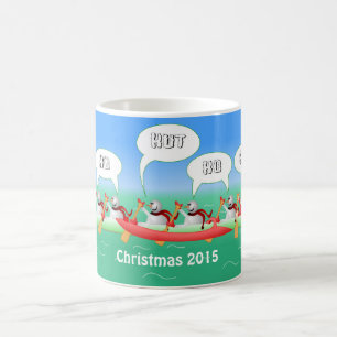 Christmas Paddle Coffee Mug
