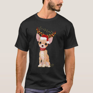 Christmas Pajama Chihuahua Tree Xmas Dog Dad Mum 1 T-Shirt